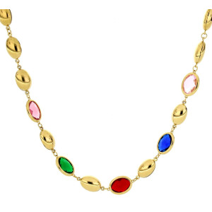 COLLANA LEDA CM 41+5 IN ACCIAIO
