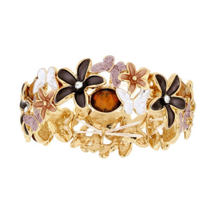 BRACCIALE ARMONIA MM 21 IN OTTONE