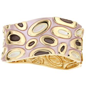 BRACCIALE ARMONIA MM 32 IN OTTONE