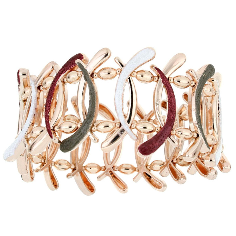 BRACCIALE ARMONIA MM 33 IN OTTONE
