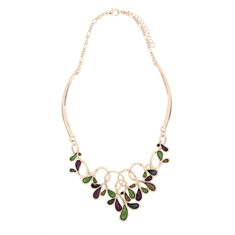 COLLANA ARMONIA CM 40+5 IN OTTONE MM 46