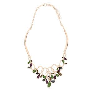 COLLANA ARMONIA CM 40+5 IN OTTONE MM 46