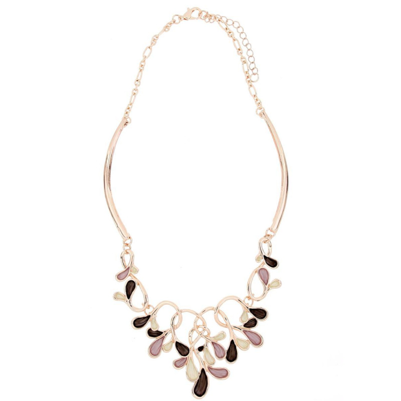 COLLANA ARMONIA CM 40+5 IN OTTONE MM 46