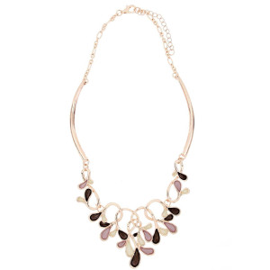 COLLANA ARMONIA CM 40+5 IN OTTONE MM 46