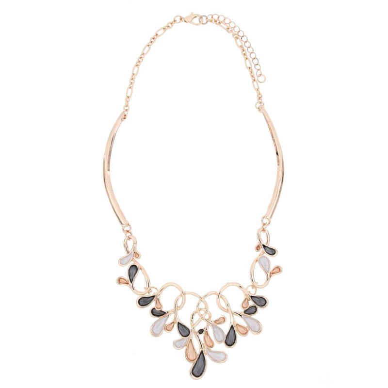 COLLANA ARMONIA CM 40+5 IN OTTONE MM 46