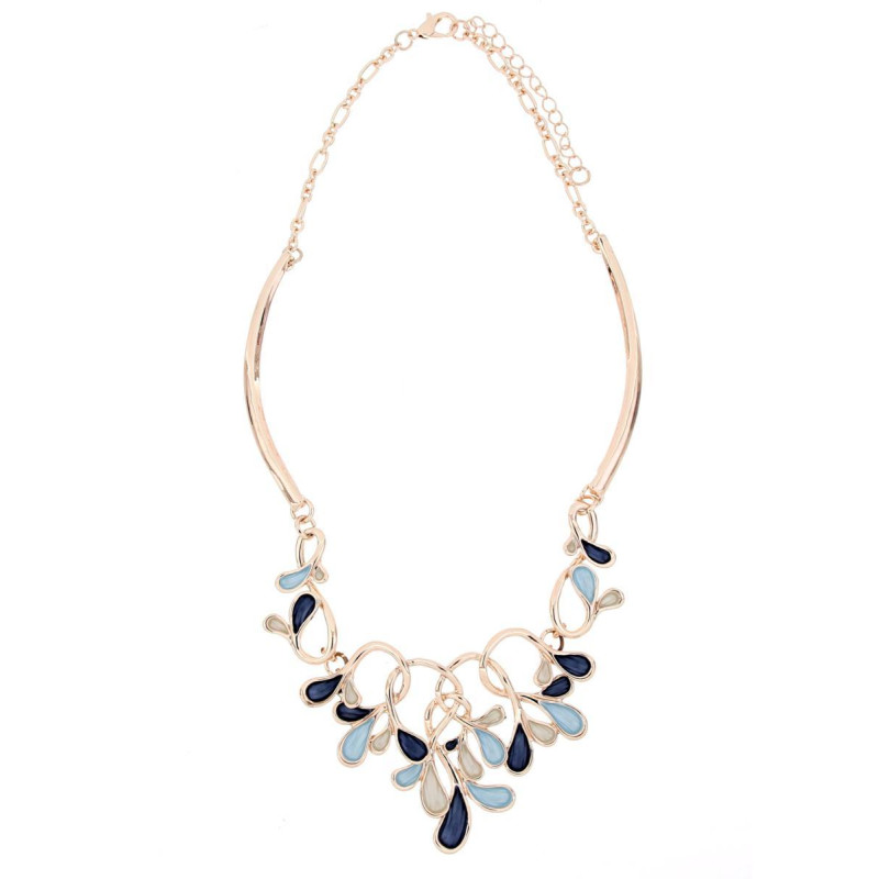 COLLANA ARMONIA CM 40+5 IN OTTONE MM 46