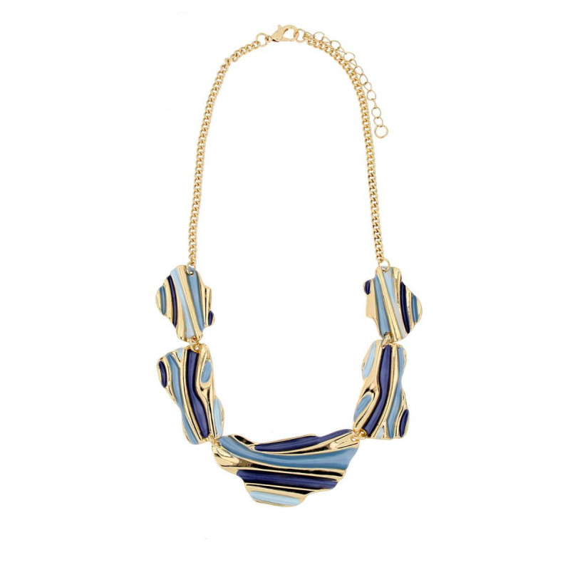 COLLANA ARMONIA CM 40+5 IN OTTONE MM 24