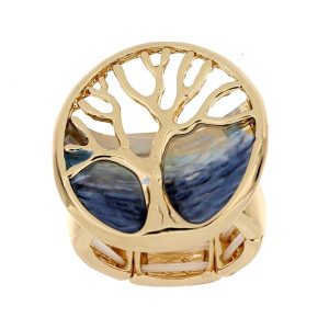 ANELLO ARMONIA MM 27 IN OTTONE