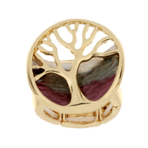 ANELLO ARMONIA MM 27 IN OTTONE