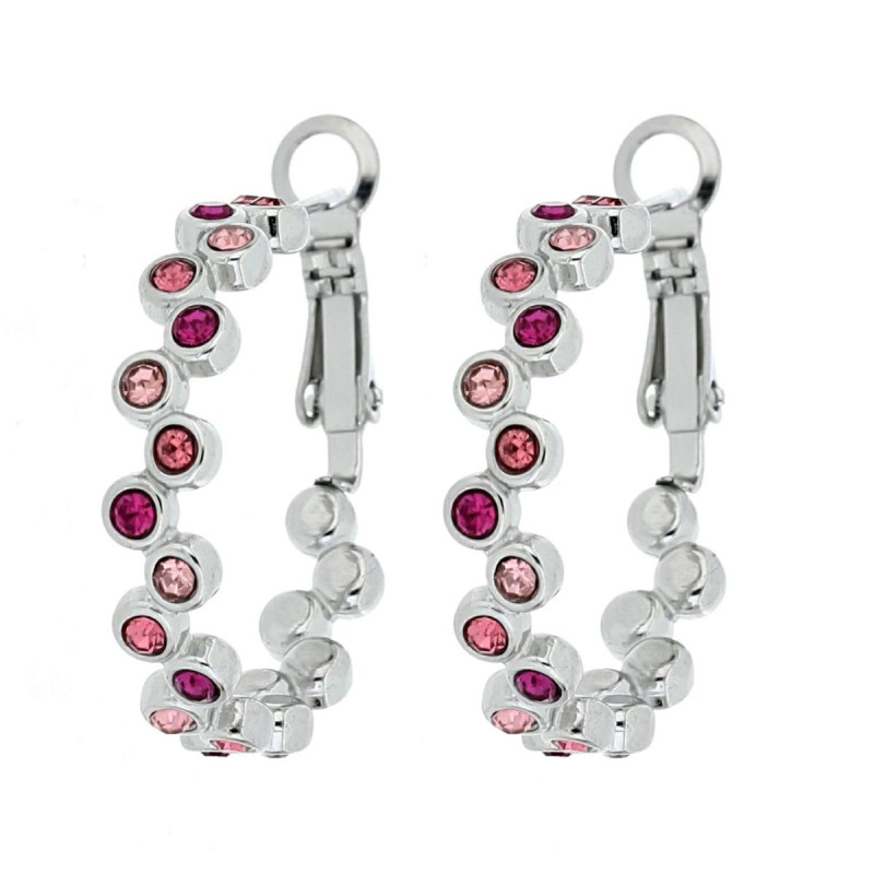 ORECCHINO AYLEN MM 25 IN ACCIAIO