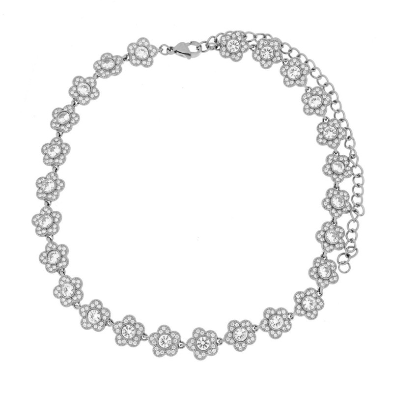 COLLANA ALETHEA CM 30+12 IN ACCIAIO