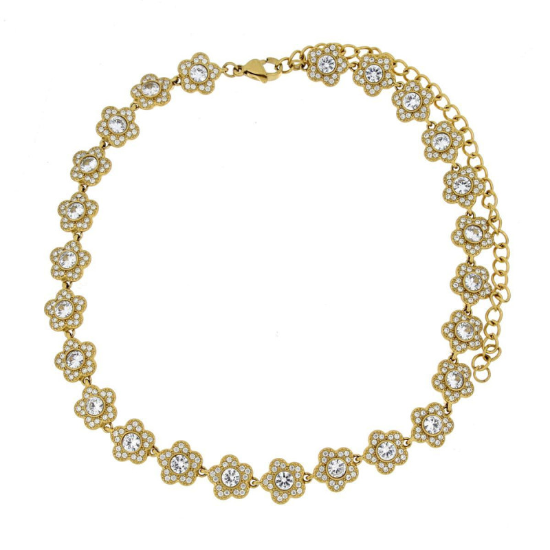COLLANA ALETHEA CM 30+12 IN ACCIAIO