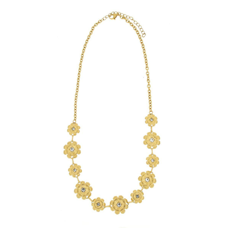COLLANA ALETHEA CM 40+5 IN ACCIAIO