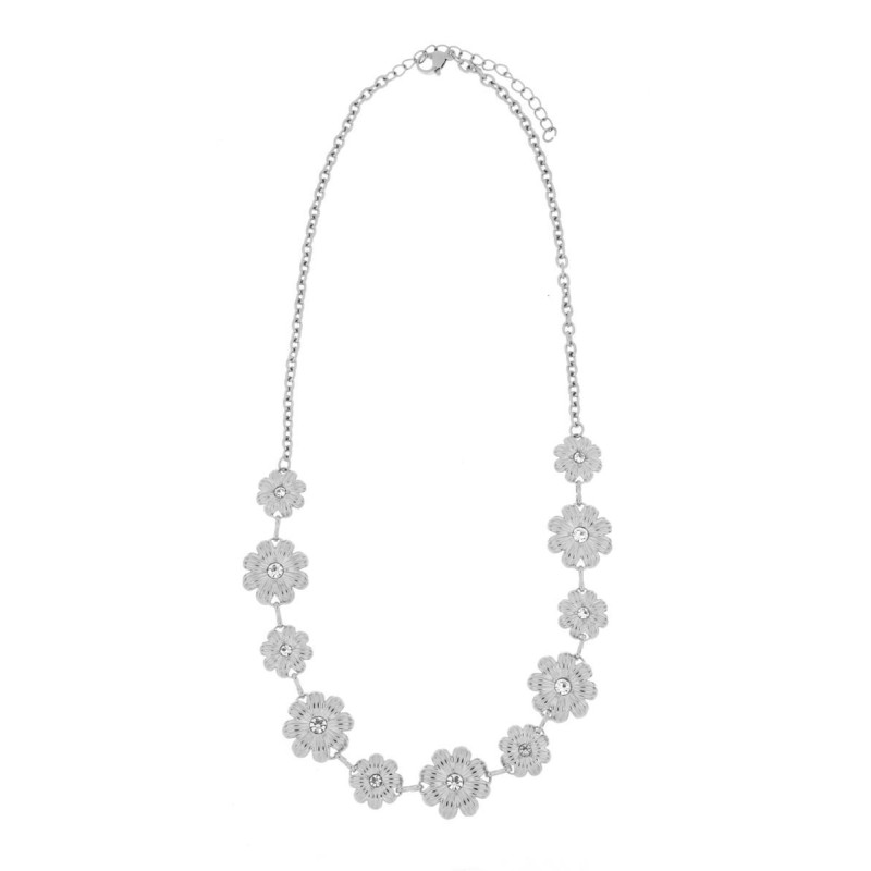 COLLANA ALETHEA CM 40+5 IN ACCIAIO