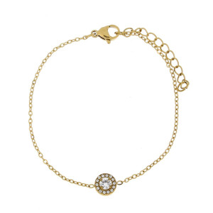 BRACCIALE NAHIRA CM 16+3 IN ACCIAIO MM 8
