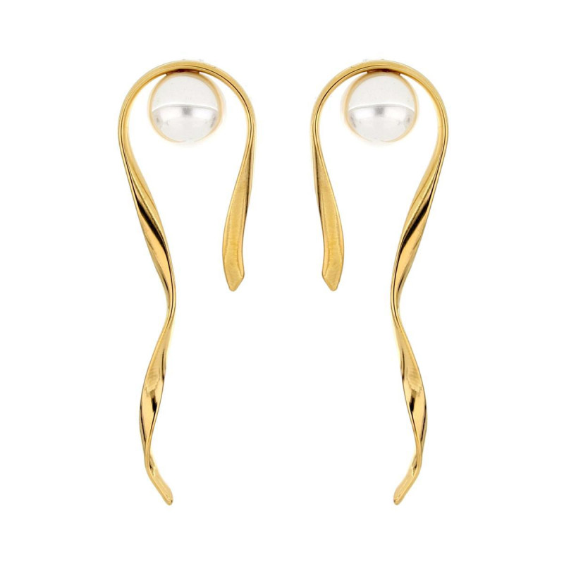 ORECCHINI CIRCE MM 68 IN ACCIAIO