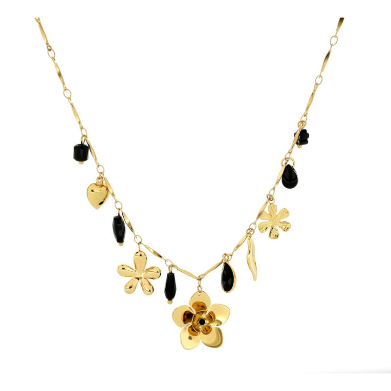 COLLANA NYSSA CM 40+5 IN ACCIAIO