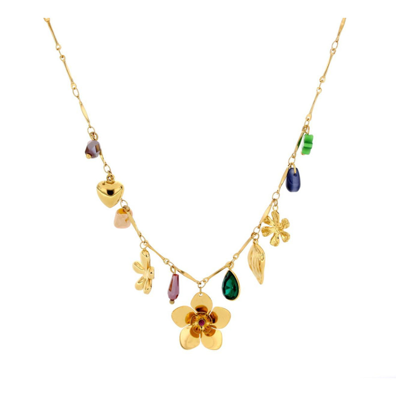 COLLANA NYSSA CM 40+5 IN ACCIAIO