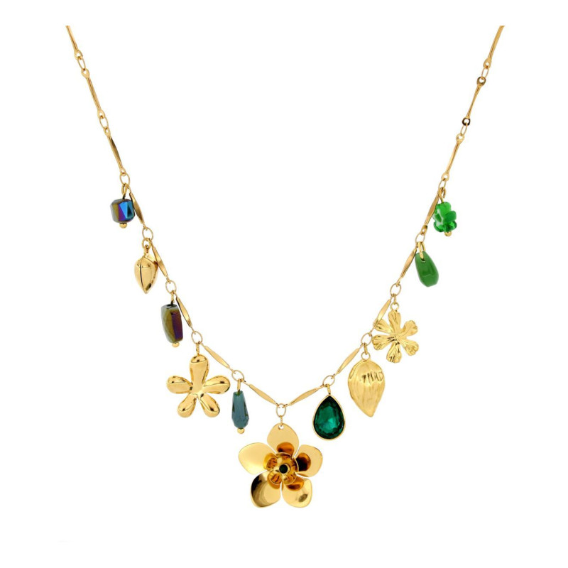 COLLANA NYSSA CM 40+5 IN ACCIAIO