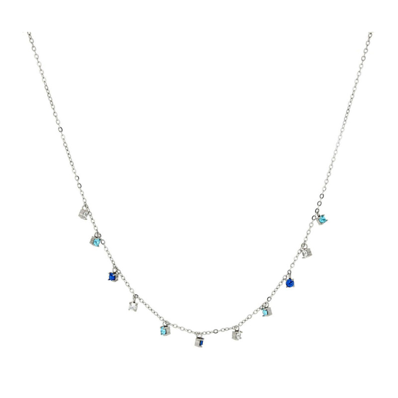 COLLANA SAMYRA IN ACCIAIO CM 30+9