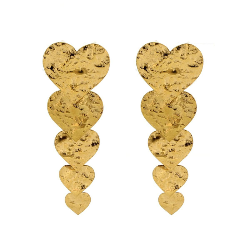 ORECCHINI CIRCE MM 60 IN ACCIAIO