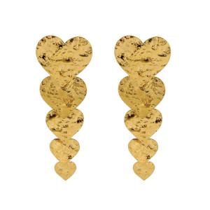 ORECCHINI CIRCE MM 60 IN ACCIAIO