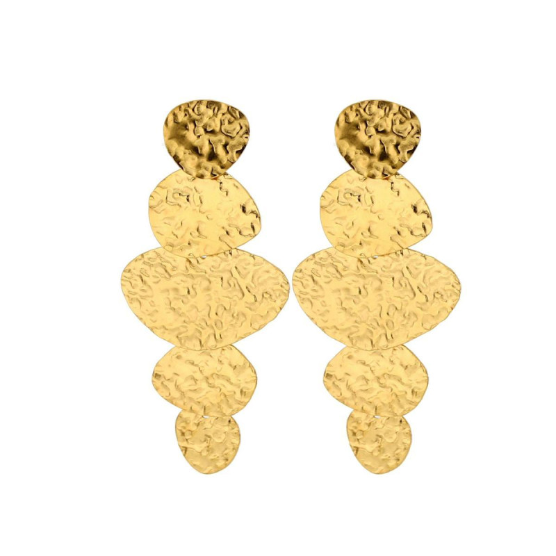 ORECCHINI CIRCE MM 58 IN ACCIAIO