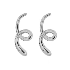 ORECCHINI CIRCE MM 35 IN ACCIAIO