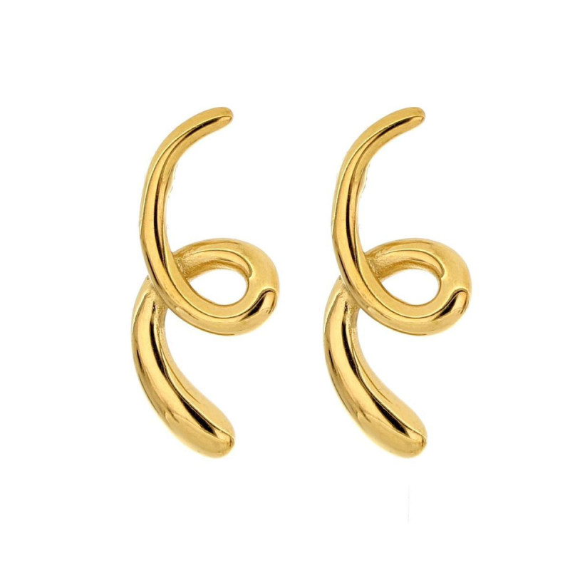 ORECCHINI CIRCE MM 35 IN ACCIAIO