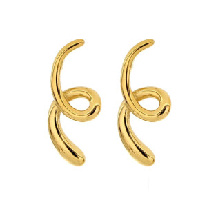 ORECCHINI CIRCE MM 35 IN ACCIAIO