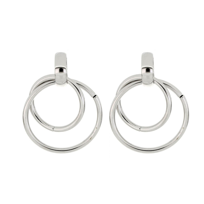 ORECCHINI CIRCE MM 50 IN ACCIAIO
