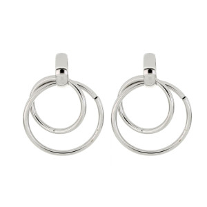 ORECCHINI CIRCE MM 50 IN ACCIAIO