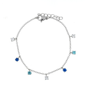 BRACCIALE SAMYRA IN ACCIAIO CM 15+3