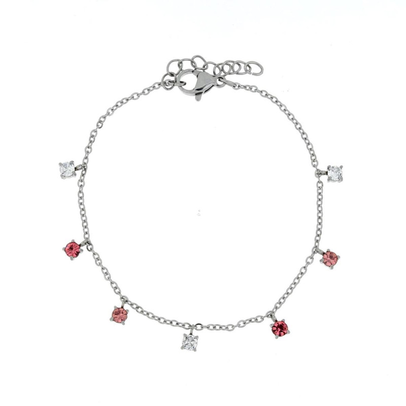 BRACCIALE SAMYRA IN ACCIAIO CM 15+3
