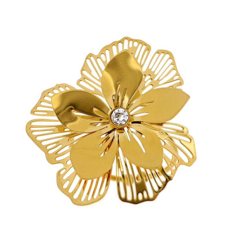 ANELLO "KYRA" MM 33 IN ACCIAIO