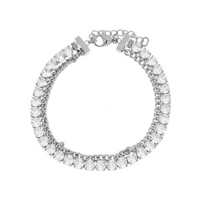 BRACCIALE KAYRO CM 15+3 IN ACCIAIO MM 4