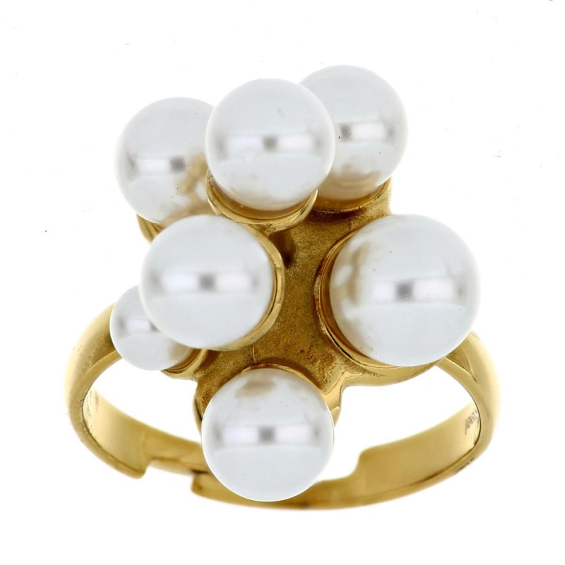 ANELLO KAYRO IN ACCIAIO ZIRCONE