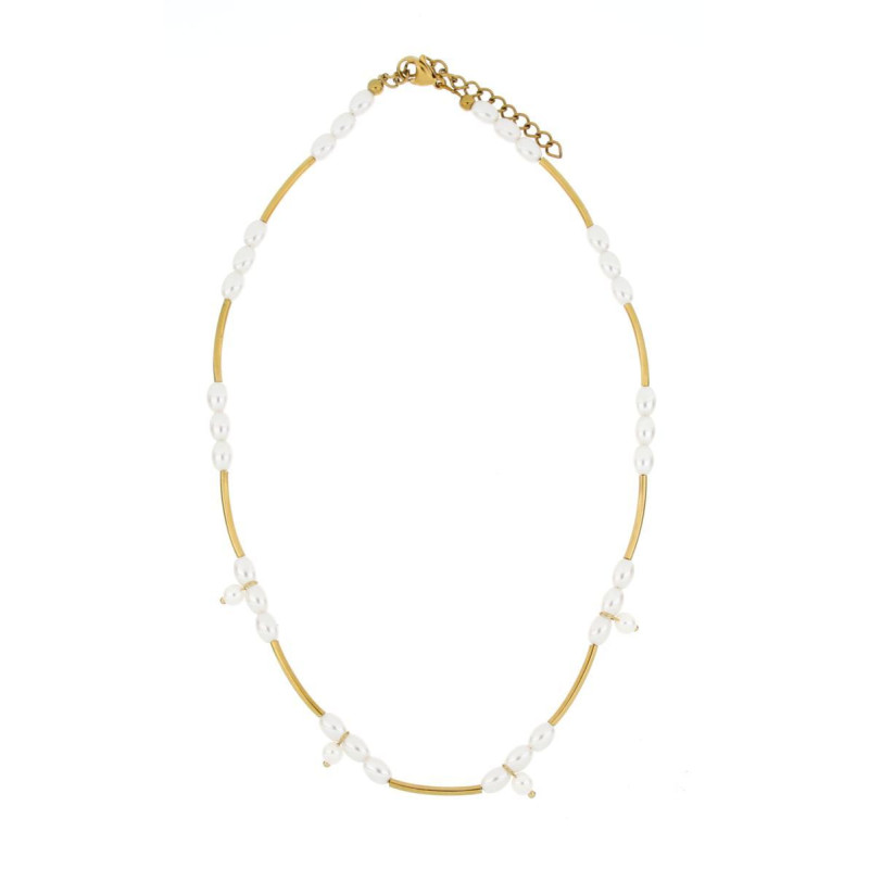 COLLANA KAYRO CM 40+4 IN ACCIAIO