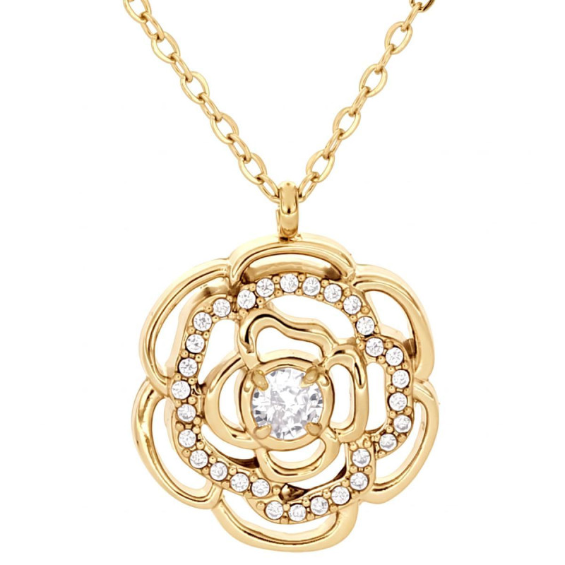 COLLANA CM 39+5 ADANA IN ACCIAIO MM 18