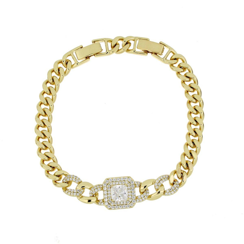 BRACCIALE "KYRA" IN ACCIAIO CM 16