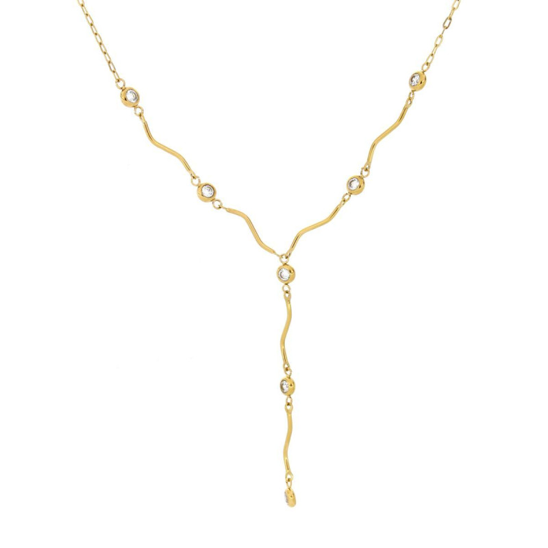 COLLANA KALYRA CM 42+5 IN ACCIAIO