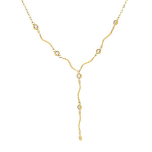 COLLANA KALYRA CM 42+5 IN ACCIAIO