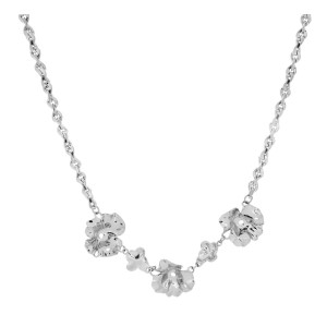 COLLANA KALYRA CM 38+5 IN ACCIAIO