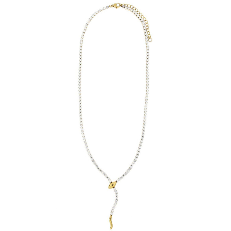 COLLANA KALYRA CM 38+5 IN ACCIAIO