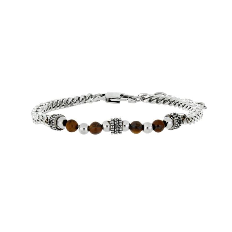 BRACCIALE UOMO CM 18+3 IN ACCIAIO