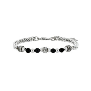 BRACCIALE UOMO CM 18+3 IN ACCIAIO