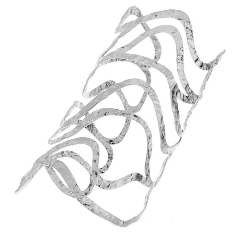 BRACCIALE MANHATTAN IN ACCIAIO CM 12