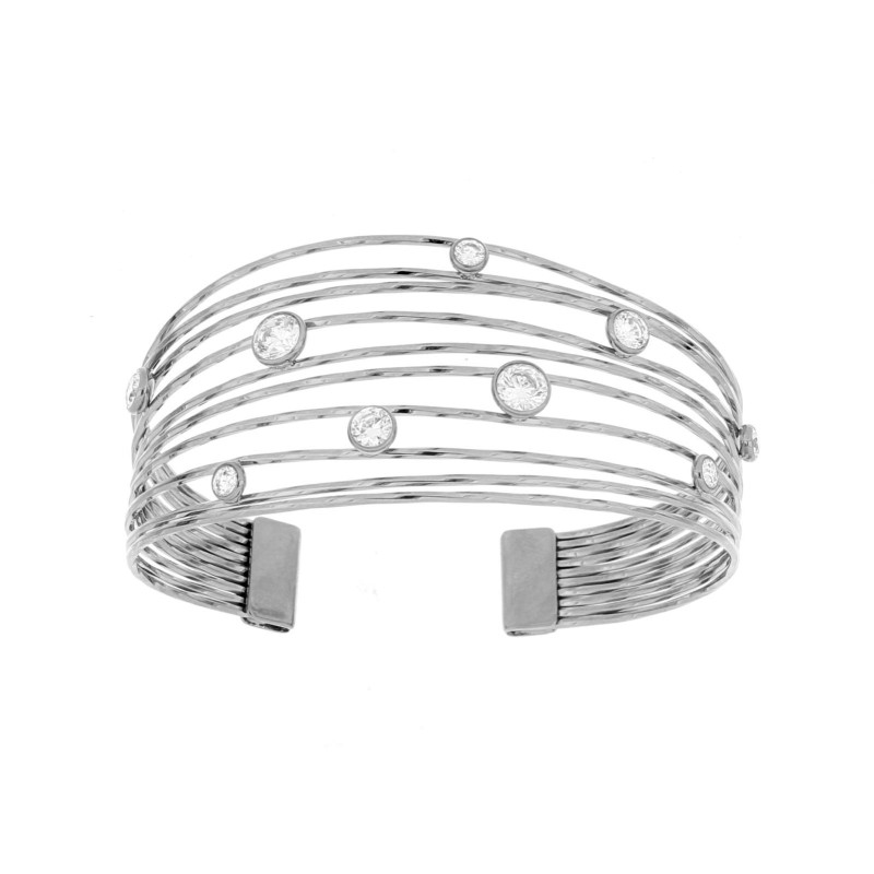 BRACCIALE MANHATTAN IN ACCIAIO MM 28