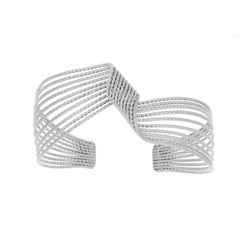 BRACCIALE MANHATTAN IN ACCIAIO MM 25