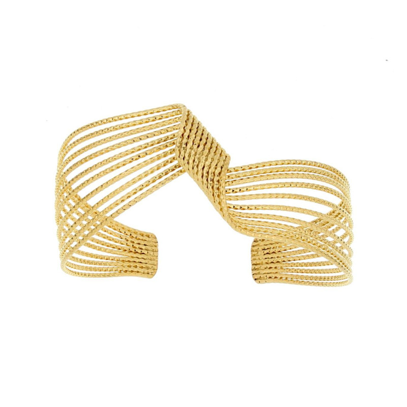BRACCIALE MANHATTAN IN ACCIAIO MM 25